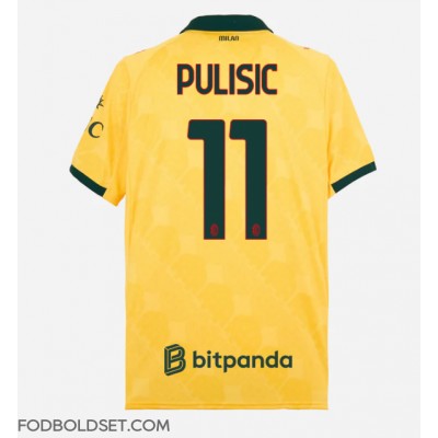 AC Milan Christian Pulisic #11 Tredjetrøje 2025-26 Kortærmet AC Milan Christian Pulisic #11 Tredjetrøje 2025-26 Kortærmet
